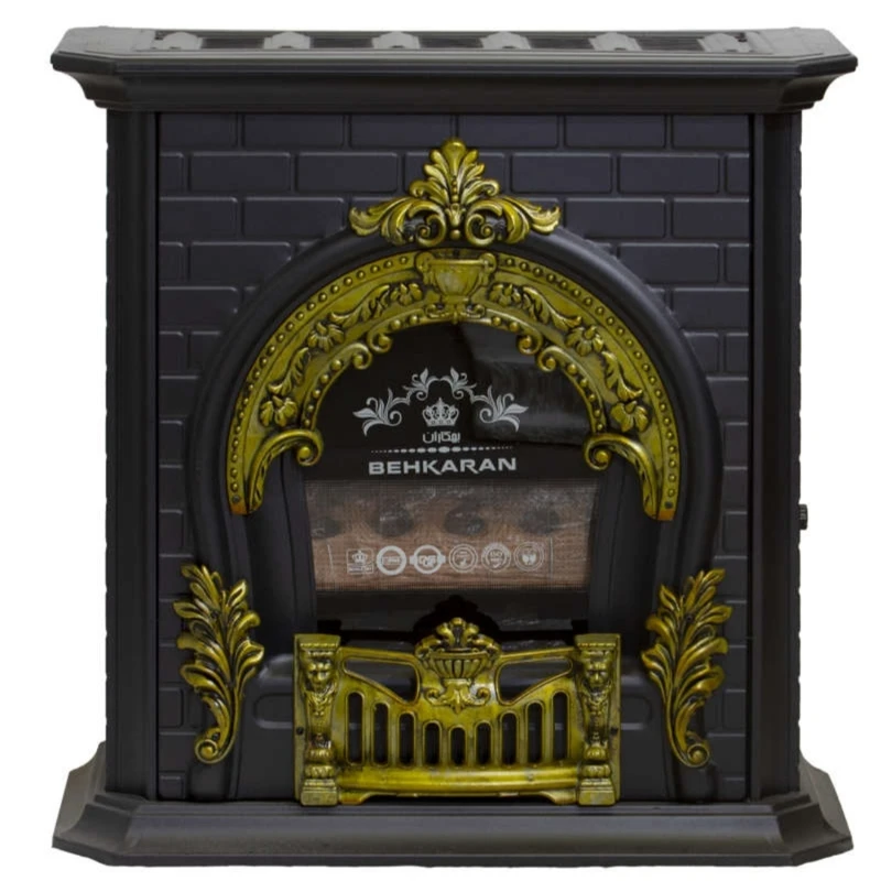 بخاری گازی بهکاران طرح شومینه (پرنس) مدل  30000